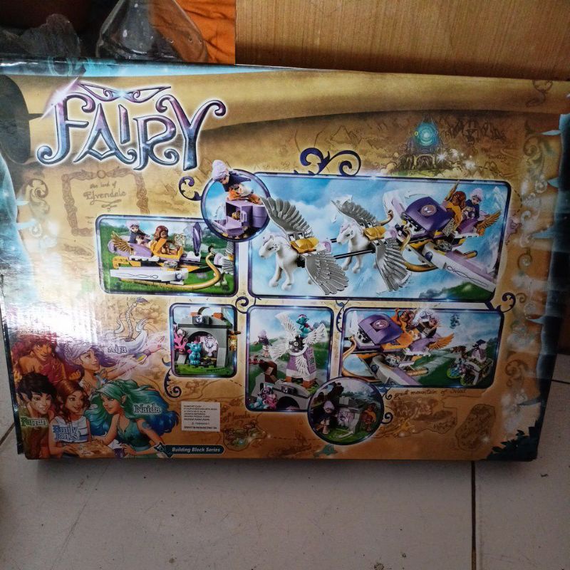 LEGO MAINAN FAIRY ANAK PEREMPUAN 318 PCS