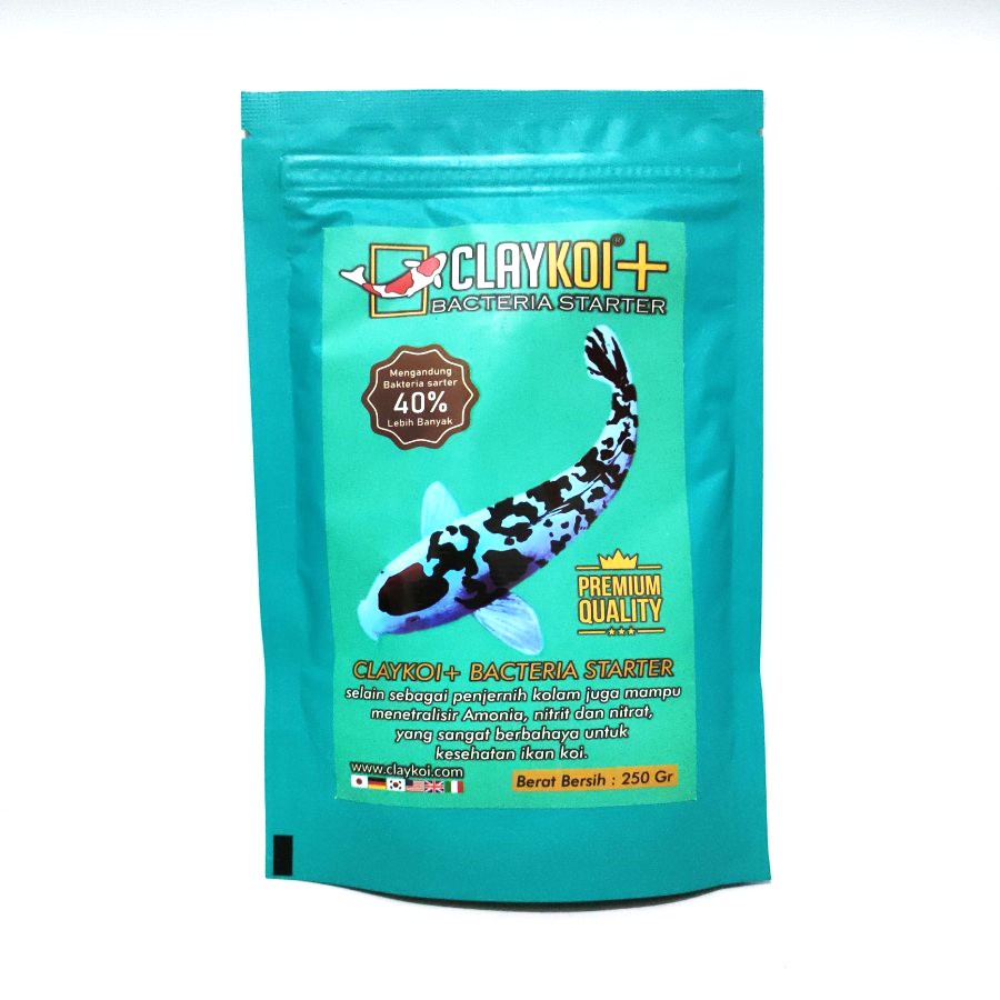 CLAYKOI TOSCA 250 GR PREMIUM QUALITY / CLAY KOI PENJERNIH AIR AQUARIUM