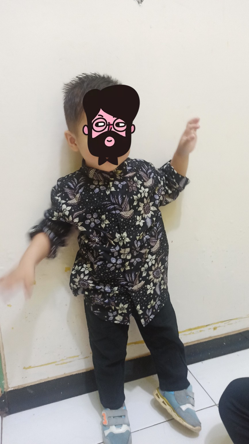 Kemeja Koko Batik Anak Lengan Panjang Katun Halus By Natta_line