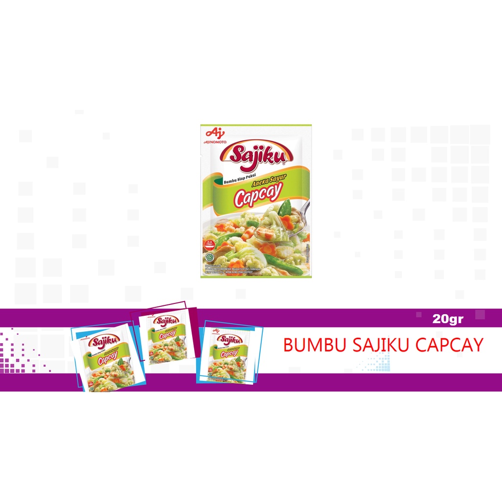 

SAJIKU BUMBU CAPCAY 20GR