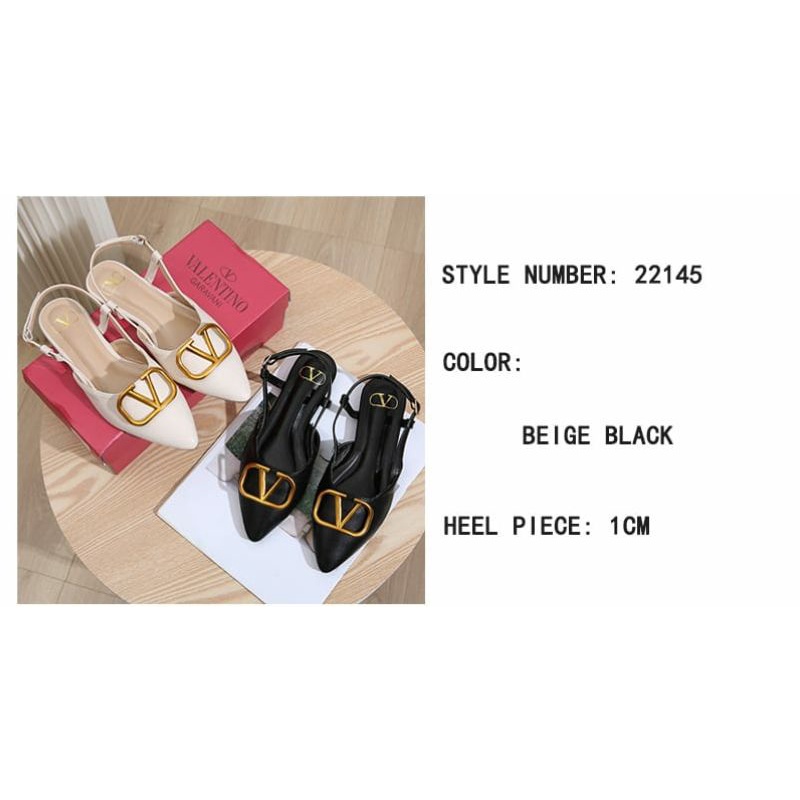 SANDAL WANITA FLAT  VILENTNo KULIT IMPORTKode : 22145