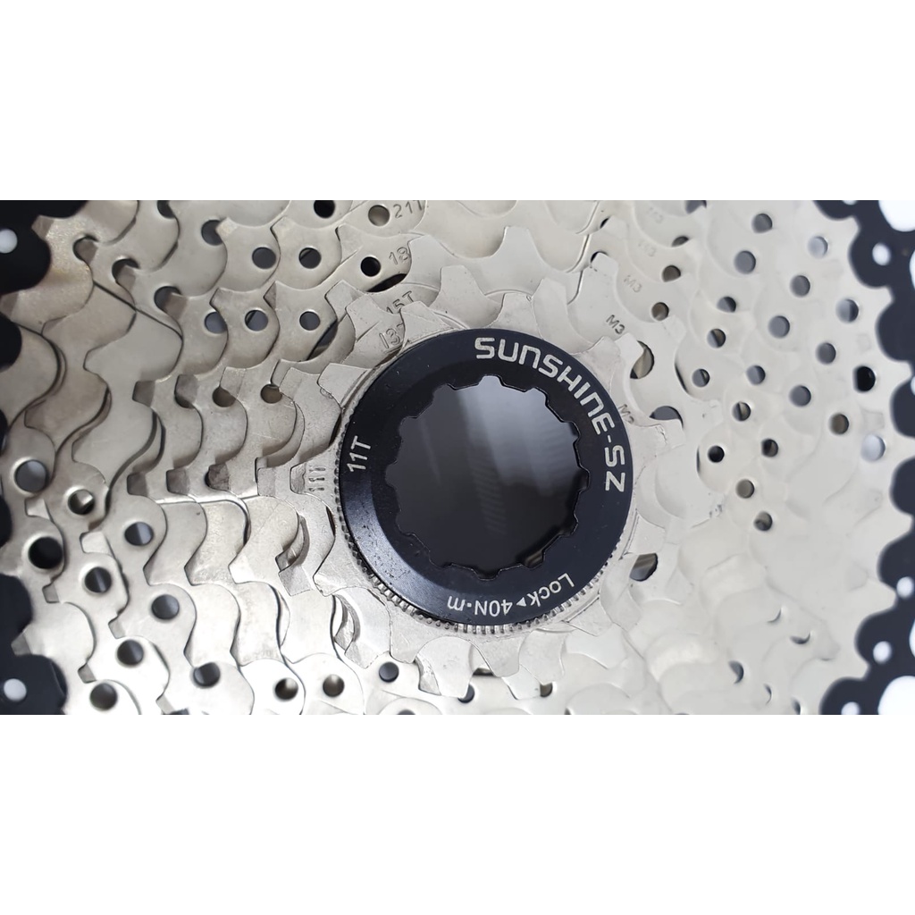 Sprocket Sunshine 10 Speed 10Speed 11 - 42T Sproket 42T Untuk Sepeda Lipat Seli Roadbike MTB Not Shimano