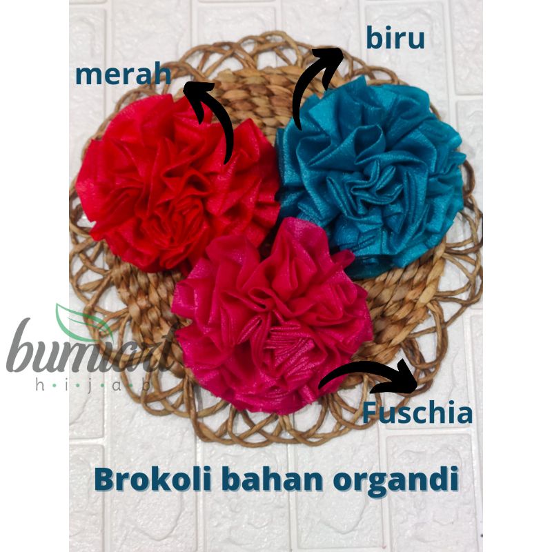 KARET HIJAB BROKOLI / INNER SCRUNCHY HIJAB