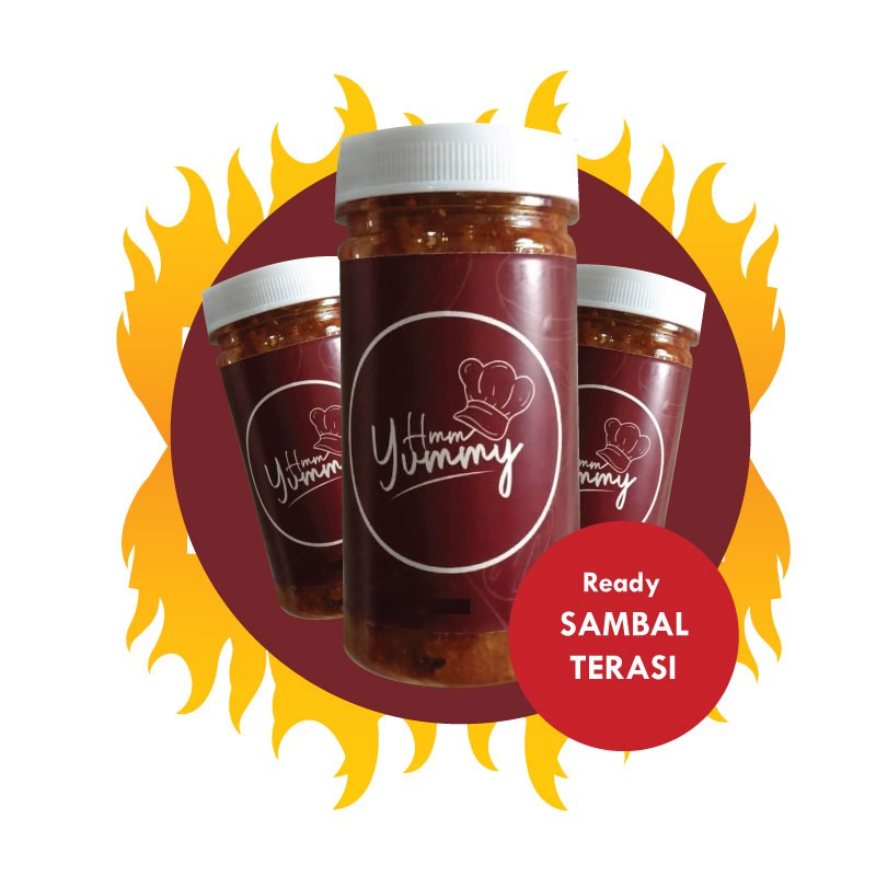 

SAMBAL TERASI 200gr ( FREE 1Pcs BUMBU NASI GORENG 20gr )