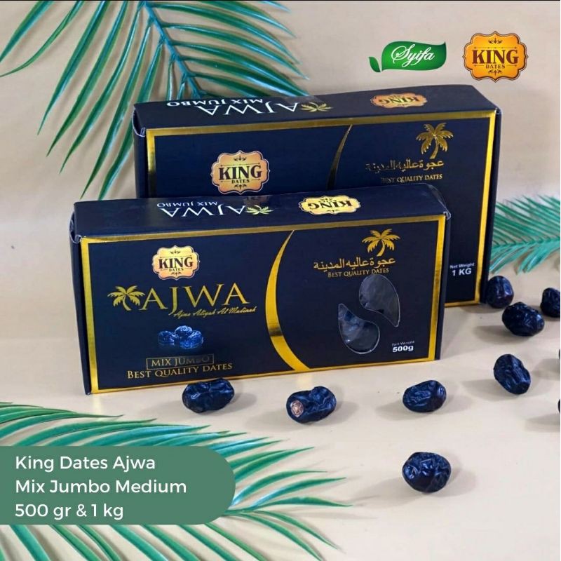 Kurma Nabi King Dates Ajwa Asli dari Madinah | Kurma King Ajwa | Kurma Ajwa