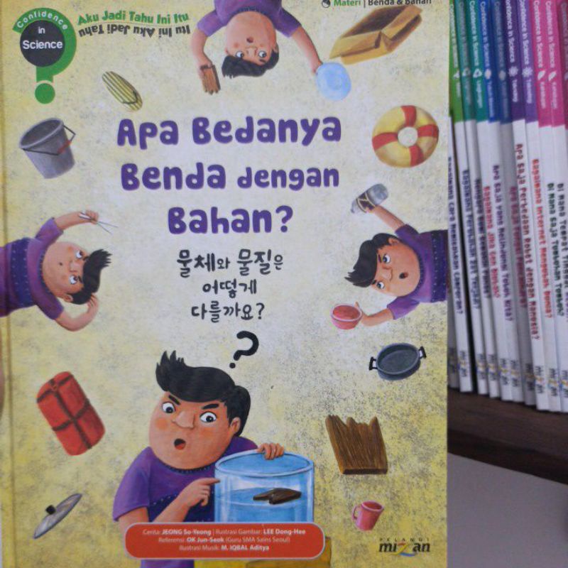 Apa Bedanya Benda dengan Bahan CIS 1 Satuan buku sains anak confidence in science