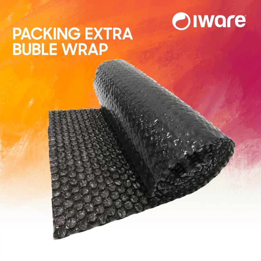 EXTRA BUBBLE WRAP UNTUK PENGAMAN EXTRA PACKING AMAN ELEKTRONIK