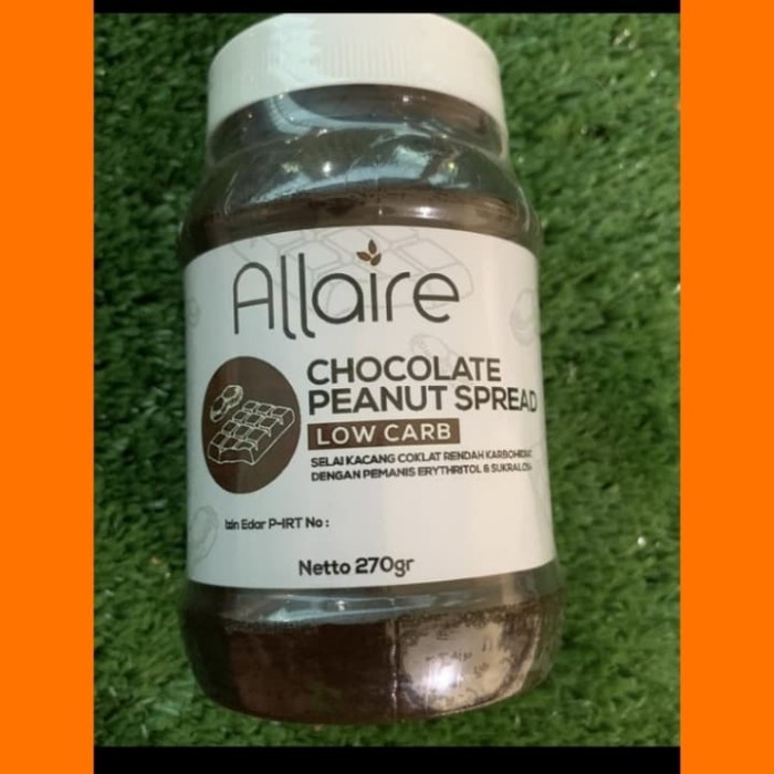 

Jual Allaire Chocolate Peanut Spread Selai Coklat Kacang Keto Low Carb