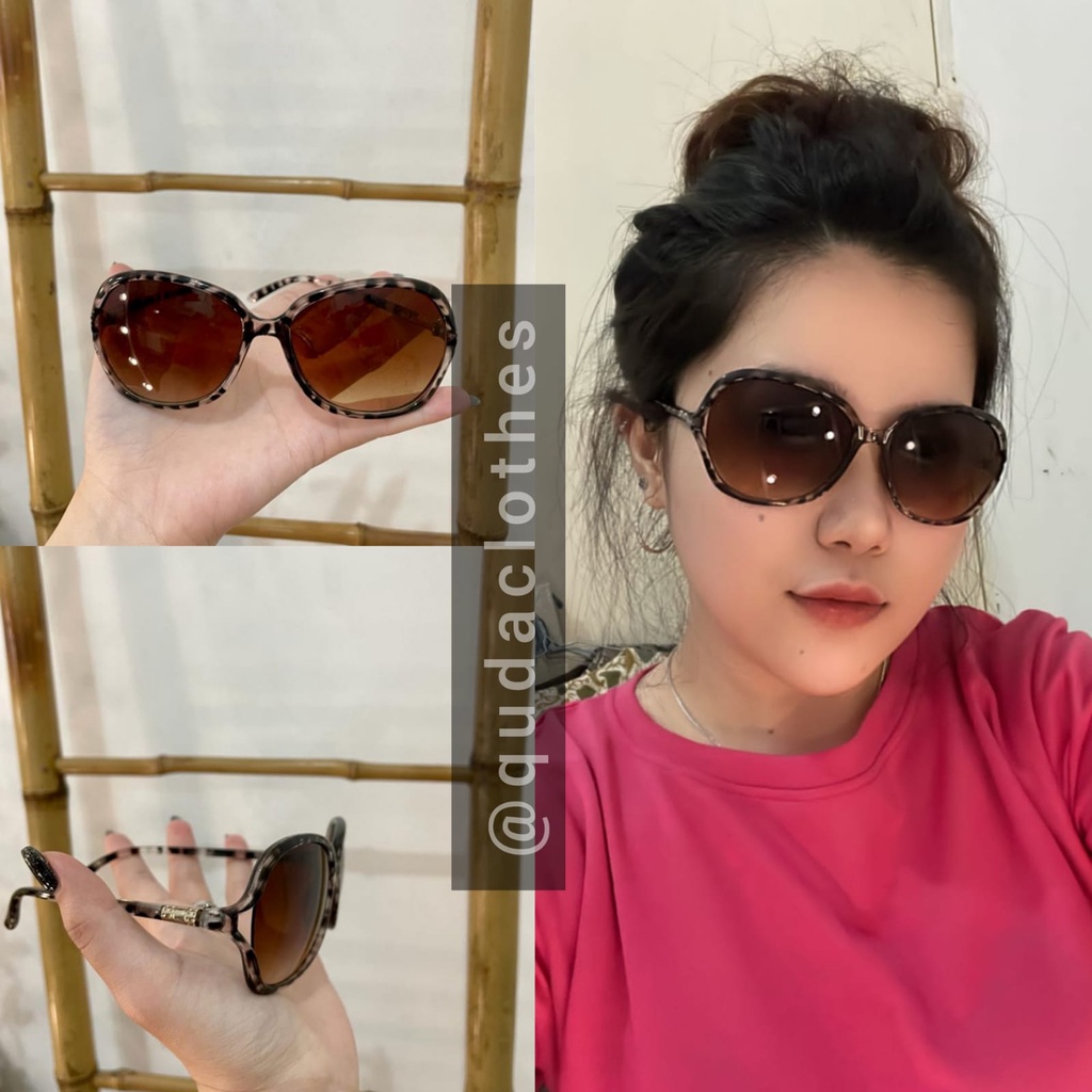 Kacamata illustro eyewear Motif leopard