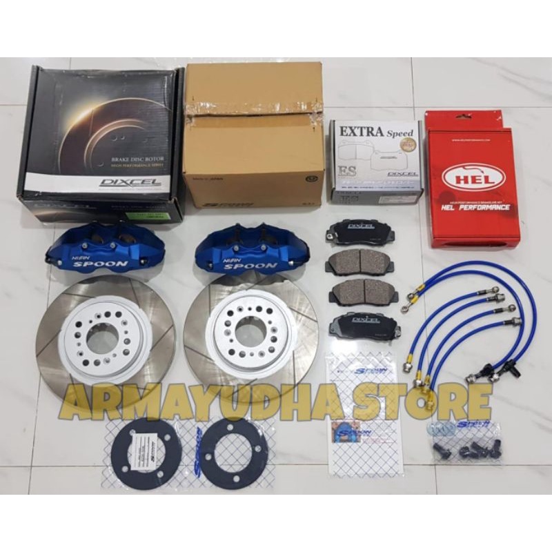 big brake kit BBK Spoon Sports Twinblock Original Jazz GK5 GE8 City GM2 GM6 Civic