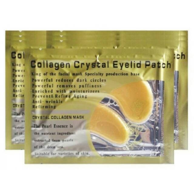 Masker Mata Emas / Gold Collagen Crystal Eye Mask Masker Kecantikan