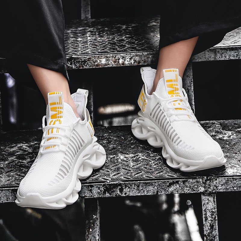 2019 NEW Sepatu Sneakers Pria Ultralight MD Bahan Mesh Breathable untuk Olahraga Sepatu Pria 39 -46