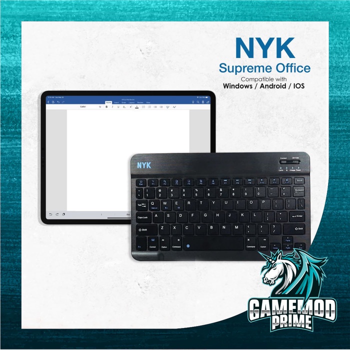 KEYBOARD WIRELESS BLUETOOTH MINI NYK BT-90 BT90 BT 90