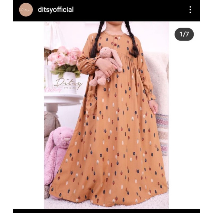 ready soon little ditsy tree almond size 4 dan 7