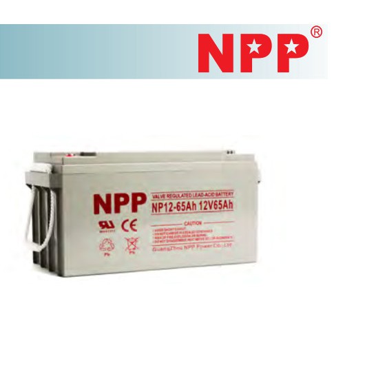 Jual Aki Baterai Battery VRLA NPP 65 Ampere 12v65ah 12v 65ah | Shopee