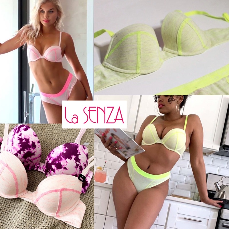 La Senza Neon Heather Cotton Bra Branded Sale Jastip Beha LSZ Bh Original 34B 34A 36B 32A