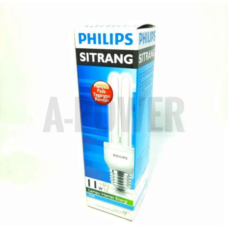 Philips - Lampu Sitrang 11W (Putih)