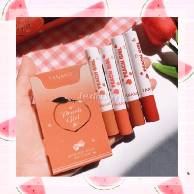 Tanako Peach Girl Lipstick