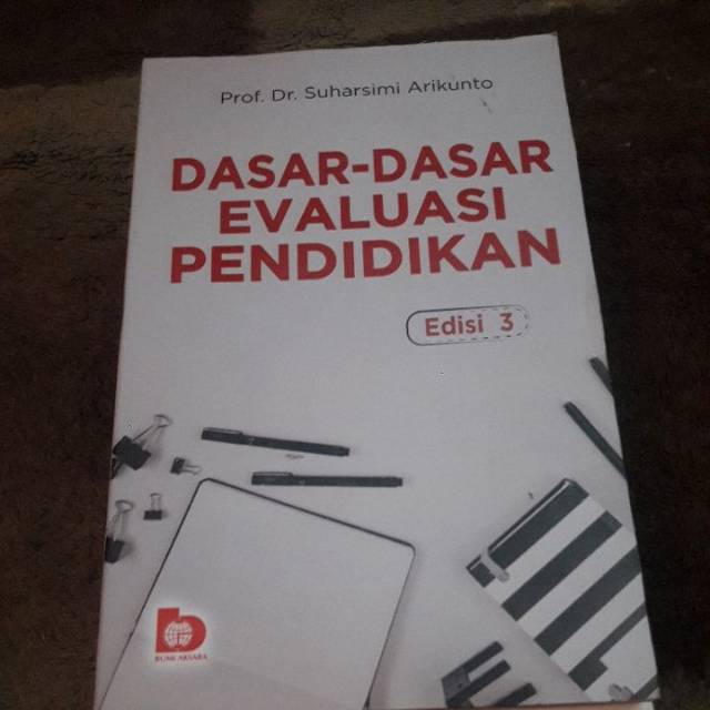 Dasar dasar evaluasi pendidikan
