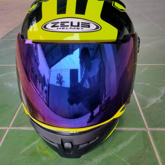 Visor Zeus 811 Iridium Blue Original