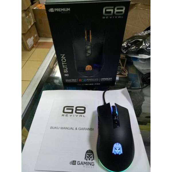 Terbaru  Digital Alliance Mouse Gaming G8 Revival RGB  Murah