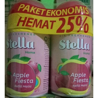 Stella Matic Refill isi 2 x 160ml Pewangi Ruangan Otomatis | Pengharum Ruangan
