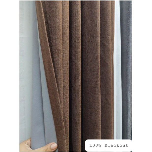Promo gorden blackout 100% quality superrr, sama sekali tidak tembus sinar matahari/GordenBlackout/G
