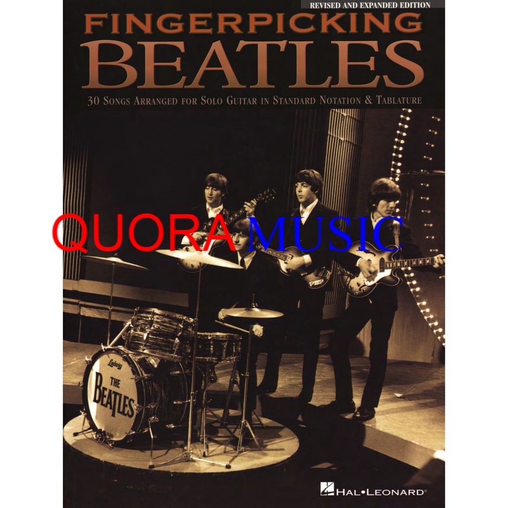 Buku Gitar Fingerpicking The Beatles