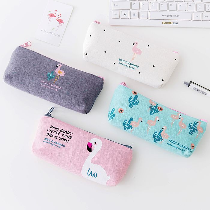 

Tempat Pensil / Pencil Box Edisi Kain Nice Flamingo