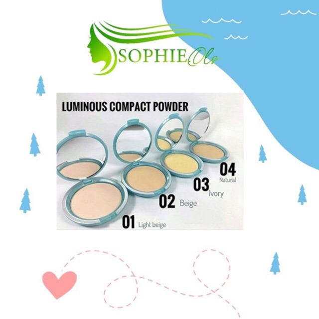 WARDAH LUMINOUS COMPACT POWDER [COMPACT POWDER]