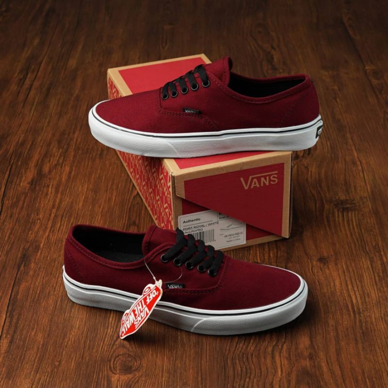 Vans Authentic Port Royale Maroon