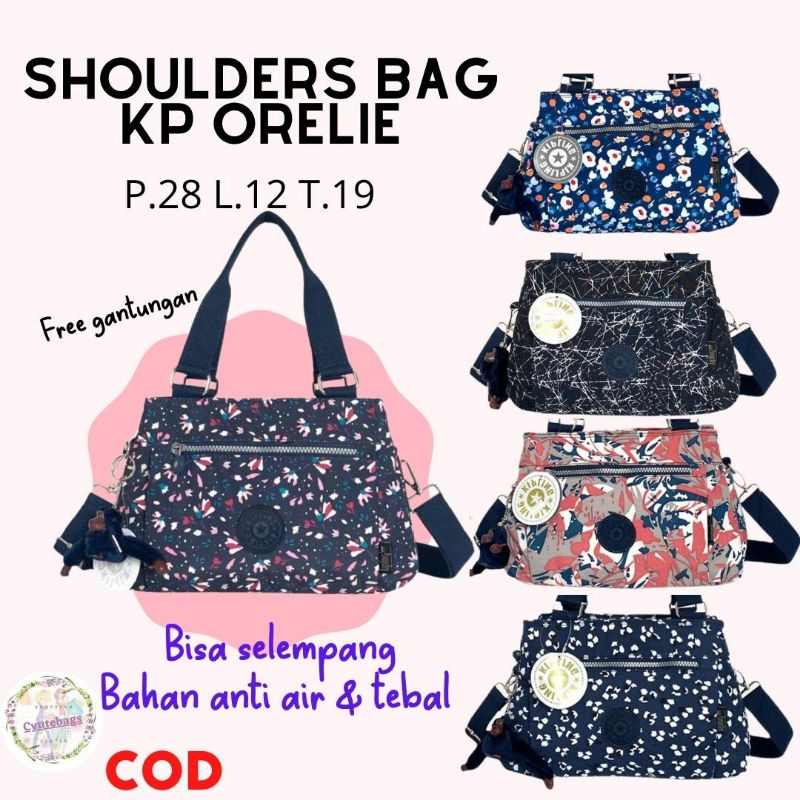 Tas selempang wanita handbag tenteng bahu slingbag Kp Orelie 8 ruang