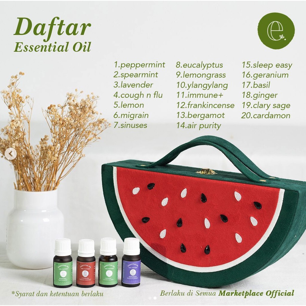 PAKET ESSENTIAL OIL LENGKAP