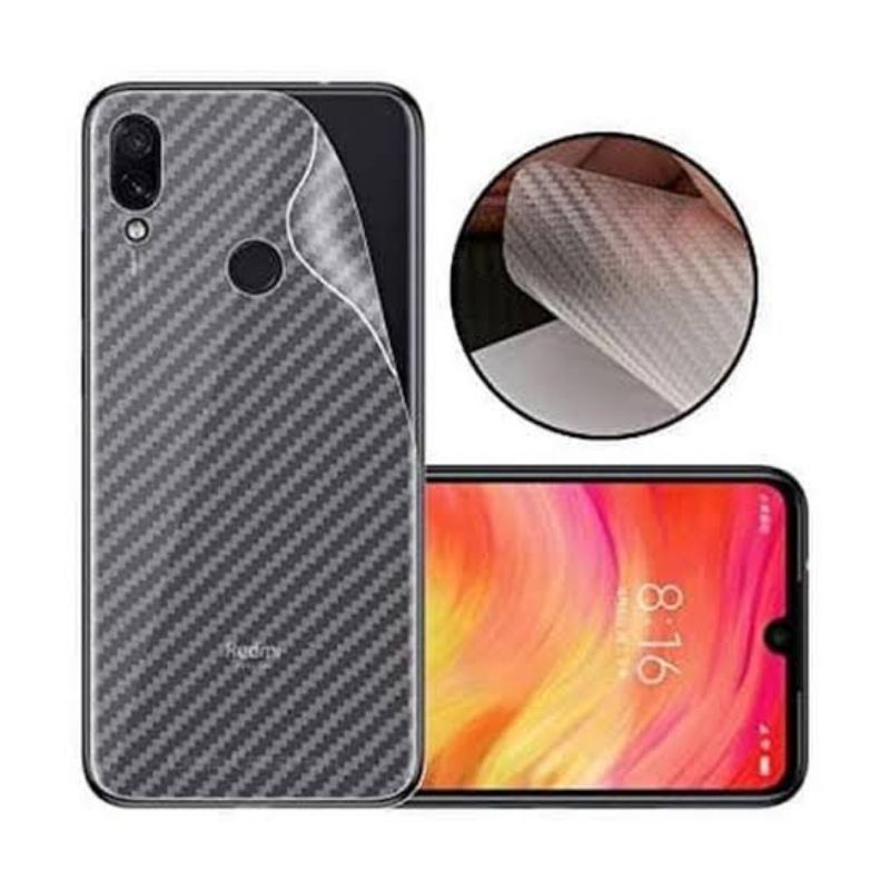 GARSKIN ANTI JAMUR REDMI Note 7/ REDMI 8/ REDMI 9 ANTI SLIP SKINCARBON