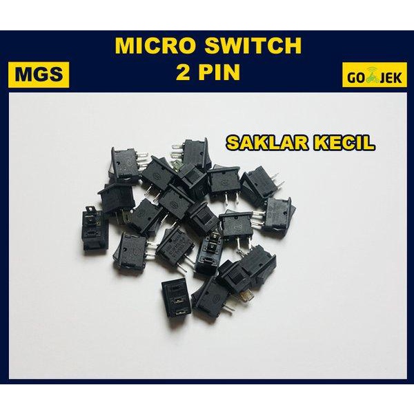Terhot Saklar Mini Micro Switch 2 Pin On Off Baru