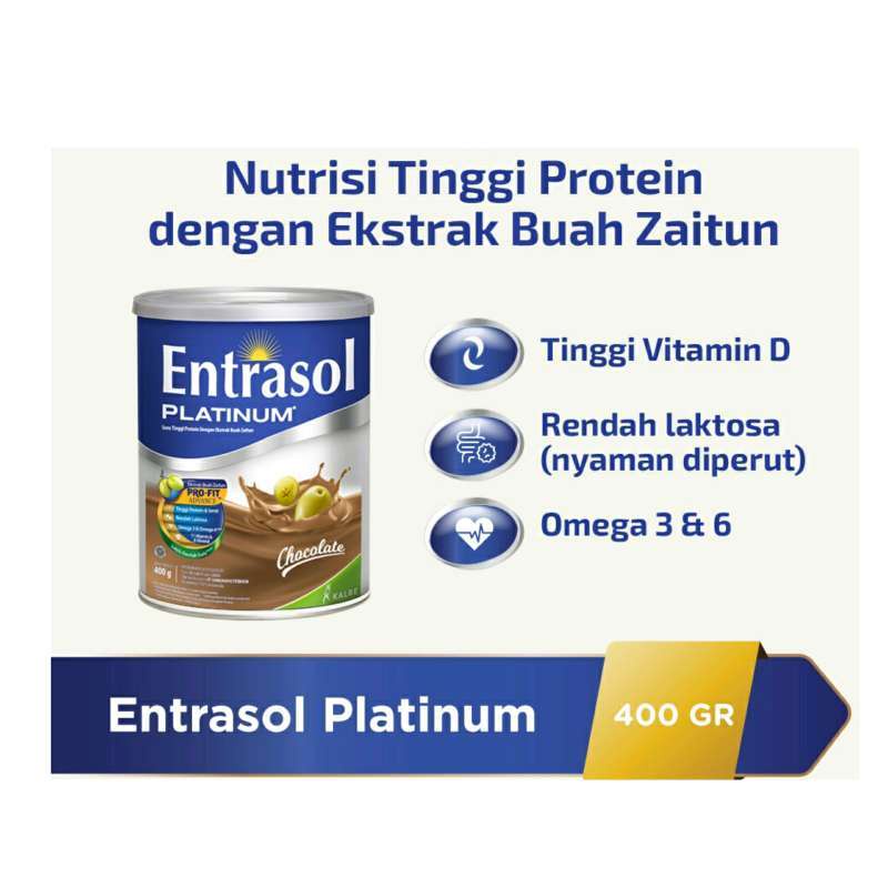 

entrasol Platinum Vanila Coklat 400 gr