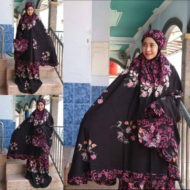 Mukena santung samitex