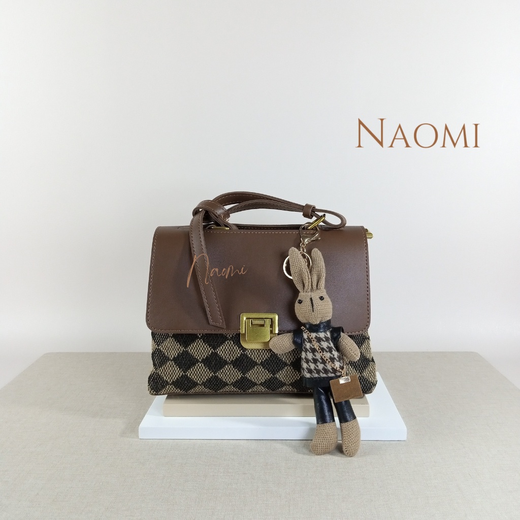 NAOMI - Tiffany Sling Bag Import - Tiffany Large - Tas Selempang Wanita - Fashion Bag Premium - Tas kado Wanita