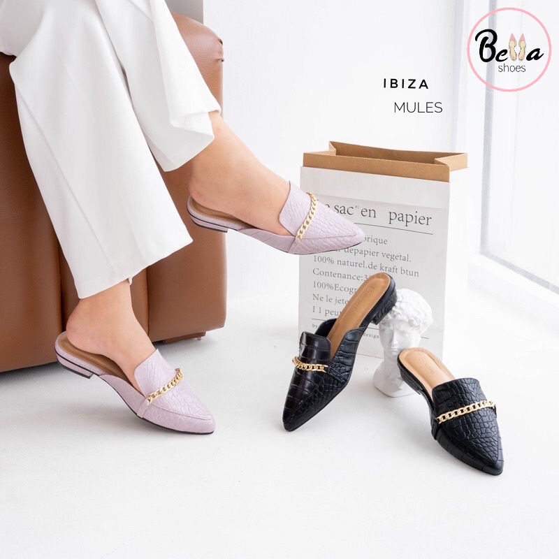 BELLA IBIZA SANDAL / SENDAL SORONG / SEPATU SORONG MURAH PREMIUM