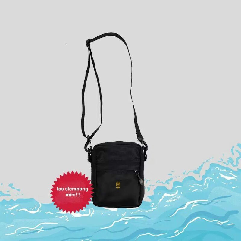 TAS MINI MATERNAL PREMIUM SLING BAG PREMIUM MATERNAL BLACK