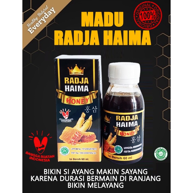 MADU RADJA HAIMA OBAT HERBAL EJAKULASI DINI & IMPOTENSI 5X LEBIH AMPUH PERMANEN