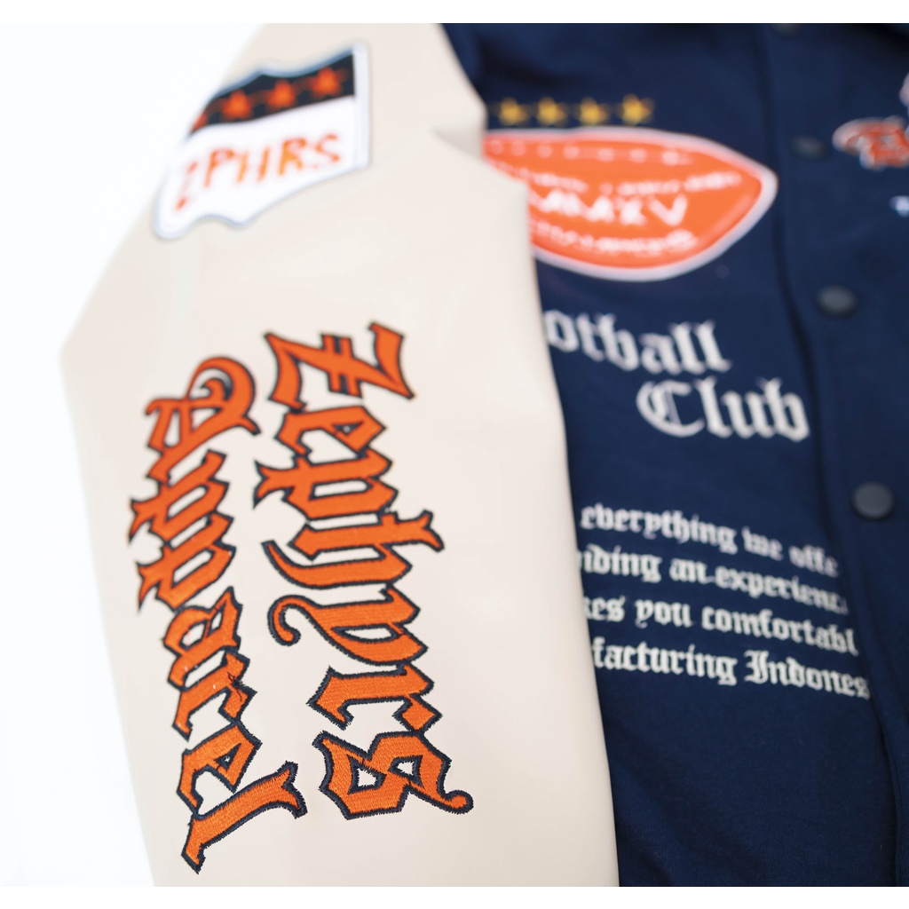 VARSITY JACKET ZEPHYRS SAN ANDREAS FULL BORDIR