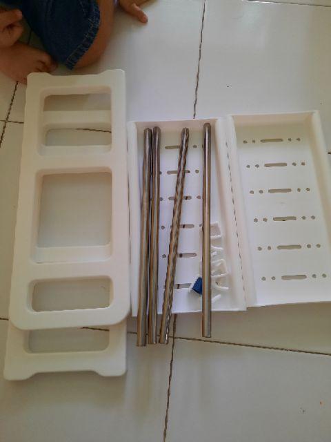 Rak Serbaguna 2 Tingkat Multifungsi