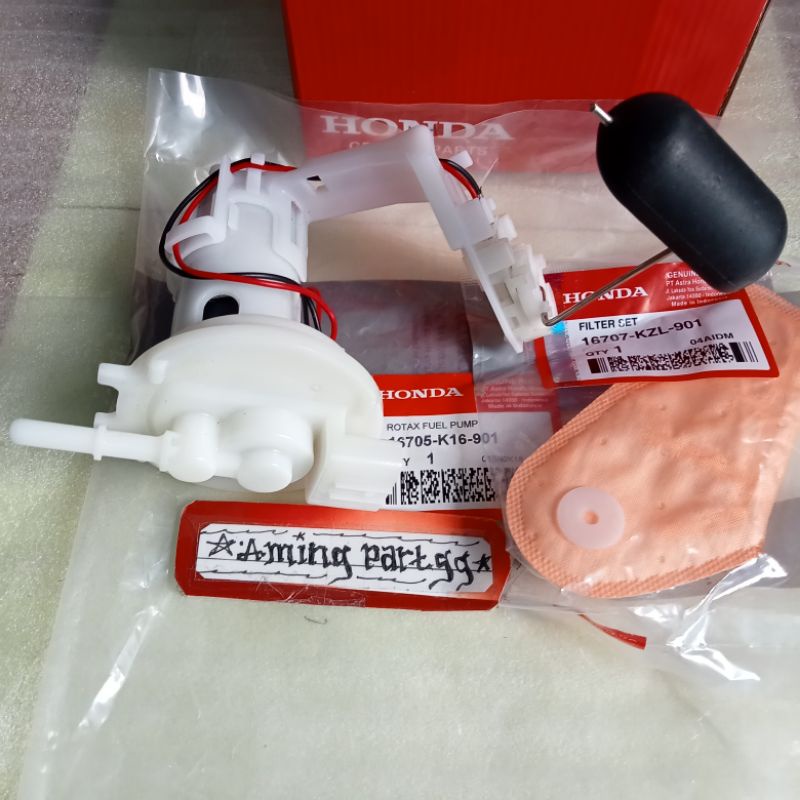 PUL PAM ASSY POMPA BENSIN HONDA BEAT Fi  SCOOPY FI  2012/2017 ASLI K16
