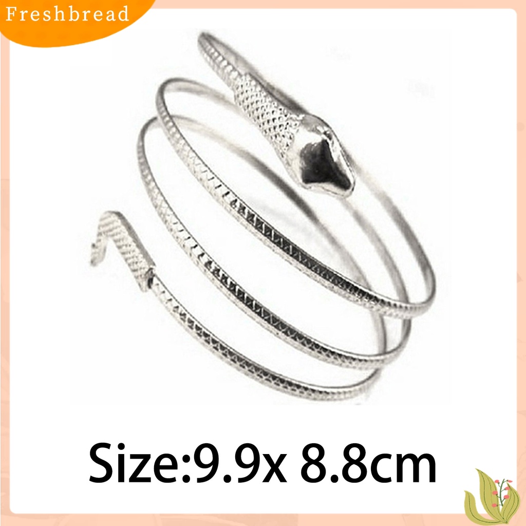 [TERLARIS]Bracelet Fashion Coiled Snake Spiral Armlet Armband Bangle Bracelet for Women