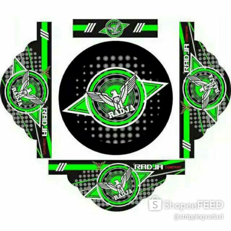 Sticker tebok+pion kandang Lovebird stiker kangang lb variasi tebok lb sangkar lovebird keren