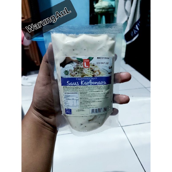 CHOICE L SAUS KARBONARA 250GR / CARBONARA SAUCE 250GR
