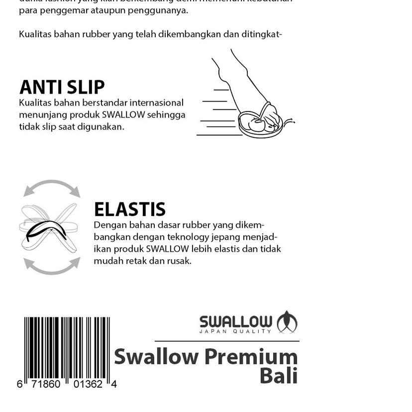Sandal Jepit SWALLOW Premium Bali [SWLMDRN 01 B]