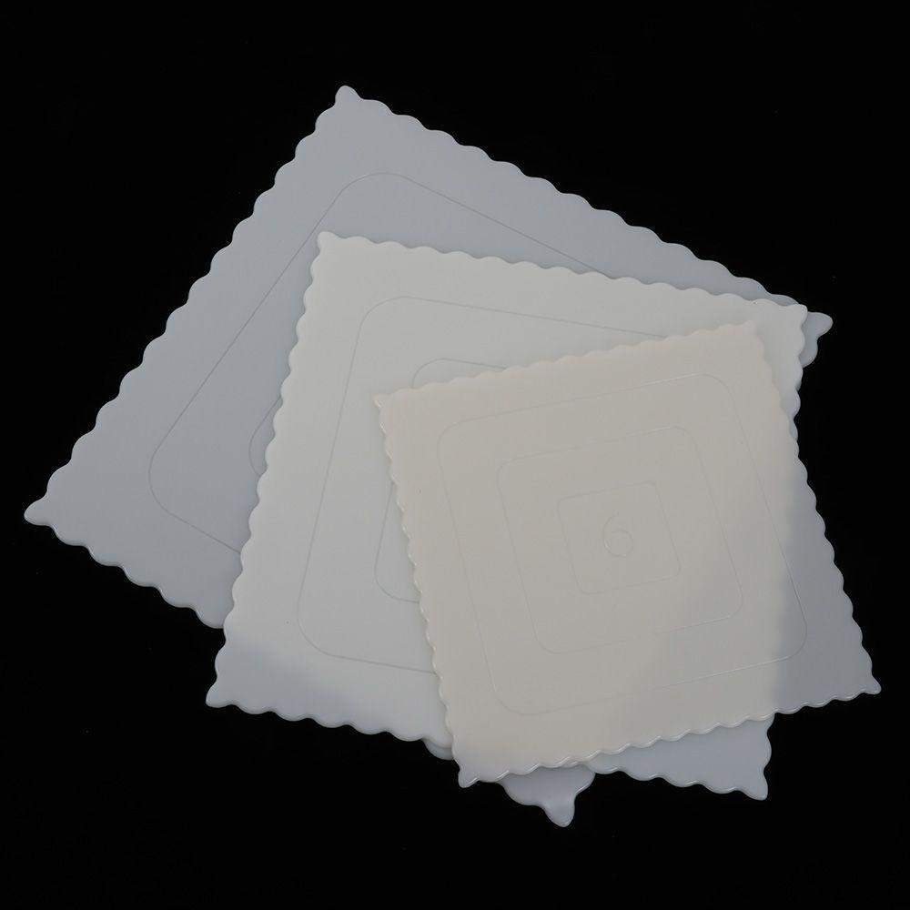 Solighter Papan Cetakan Kue / Mousse / Dessert Reusable Ukuran 4 / 6 / 8 / 10 / 12 Inch Untuk Pesta Ulang Tahun