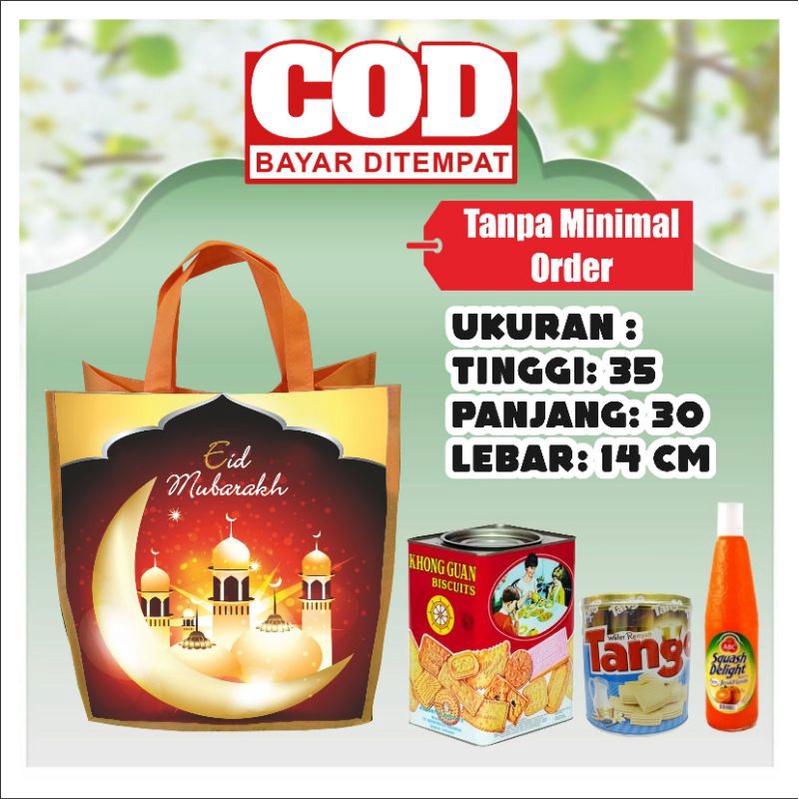 paket goodie bag sembako tas lebaran bingkisan parcel lebaran